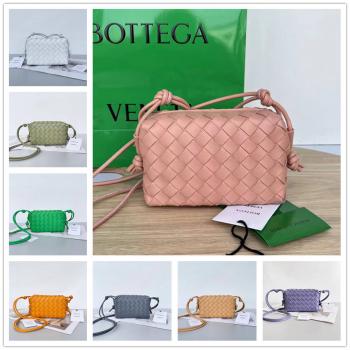 bottega veneta葆蝶家BV官网女包680254迷你Loop相机包