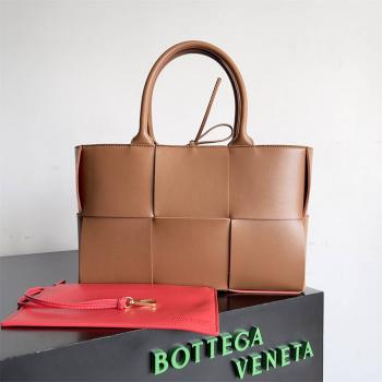 bottega veneta葆蝶家BV正品官网652867小号Arco Tote大方格编织托特包