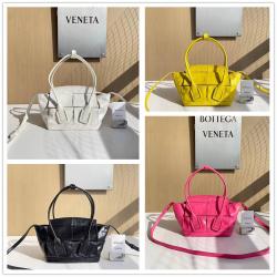 葆蝶家包包是真的吗Bottega Veneta BV 666873 ARCO 29手提包油蜡皮弓弩包