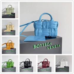 Bottega Veneta BV葆蝶家包包官网729029 Arco迷你托特手袋褶皱托特包