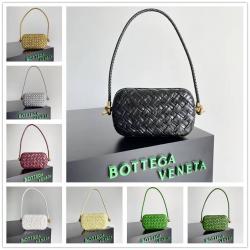 葆蝶家官网图片及价格Bottega Veneta BV 717623褶皱晚宴包Knot肩带晚装包