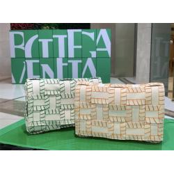 bottega veneta BV葆蝶家官网原单691400 Cassette斜挎包外缝线方块包