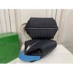 bottega veneta BV葆蝶家男包709310 Intrecciato编织皮革洗漱包手拿包