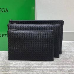 bottega veneta葆蝶家BV男包男士编织胎牛皮手挽手拿包7901