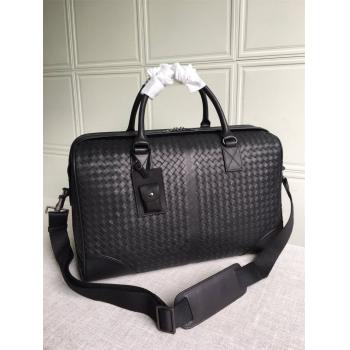 bottega veneta BV葆蝶家正品男包经典编织胎牛皮旅行袋行李包6913