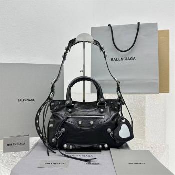 Balenciaga巴黎世家官网751521 NEO CAGOLE 中号托特包方形机车包92617