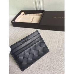 bottega veneta BV葆蝶家新款中格编织卡片夹卡包8451