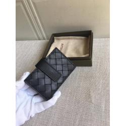 bottega veneta BV葆蝶家新款编织中格风琴卡包