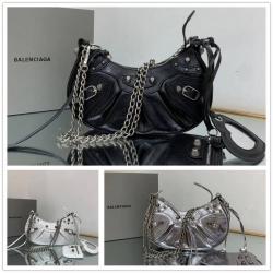 balenciaga包包价格巴黎世家671400/712813 LE CAGOLE XS链条包机车饺子包