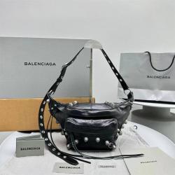 巴黎世家Balenciaga中文官网742014 LE CAGOLE MEN 中号铆钉腰包92281