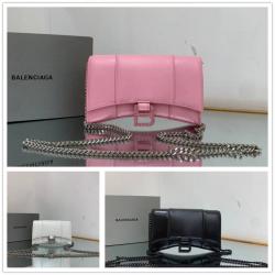 巴黎世家Balenciaga中国官网656050钻扣Hourglass沙漏包链条包