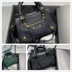 Balenciaga巴黎世家美国官网638524 638512 Neo Classic迷你Top Handle机车包