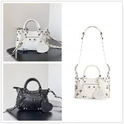 Balenciaga巴黎世家英国官网751523 NEO CAGOLE 小号托特包方形机车包