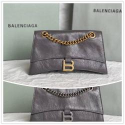 Balenciaga巴黎世家包包官网716351 CRUSH 小号链条包沙漏包