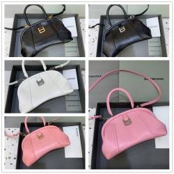 Balenciaga巴黎世家香港官网673116 Editor S号沙漏饺子包