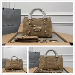 巴黎世家Balenciaga官网女包CLASSIC CITY经典山羊皮机车包