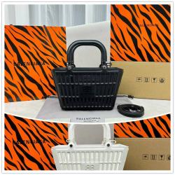 Balenciaga巴黎世家女包官网677993 Mag Basket 菜篮子包手提包92227