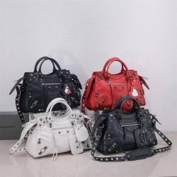 Balenciaga巴黎世家官网包包700451 NEO CAGOLE CITY油蜡皮机车包