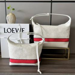 LOEWE罗意威女包官网Anagram 提花布Cubi饭盒包652104/062102