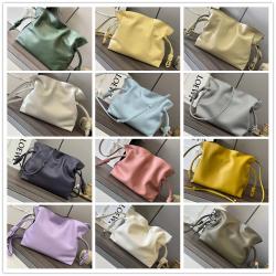 LOEWE罗意威女包官网A411FC1X62 中号 Flamenco 福袋包手拿包10856