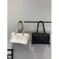 LOEWE罗意威官网女包vintage 中古通勤包外缝字母LOGO购物袋