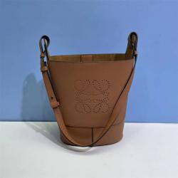 LOEWE罗意威女包A710W86X02小号纳帕牛皮 Hobo Anagram 水桶包