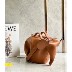 LOEWE罗意威女包官网B623A18X01大象包大号经典小牛皮小象手袋10167