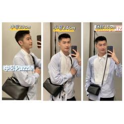 LOEWE罗意威官网322.30.U95/322.30.S21/322.30.S20 Puzzle迷你/小号/中号平纹牛...