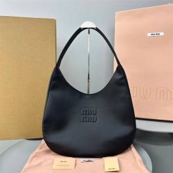 MIUMIU缪缪香港官网5BC116/5BB134 HOBO TOTE半月包托特包腋下包5500