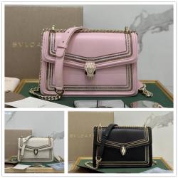 Bvlgari宝格丽官网包包287465/288065 Serpenti Diamond Blast链条包288656