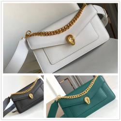 宝格丽Bvlgari中国官网292032/292678/SERPENTI EAST-WEST MAXI CHAIN手袋腋下包292116