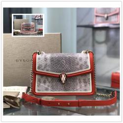 宝格丽Bvlgari 287656/289478/286628 Serpenti Diamond Blast系列单肩包