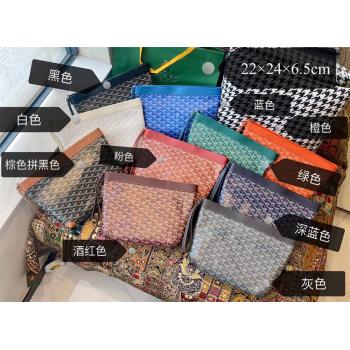 Goyard戈雅香港官网代购 Conti 手拿包