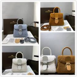 德尔沃包包是什么档次Delvaux 羊毛 Brillant Mini Teddy 手提包