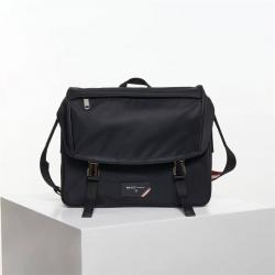 BALLY/巴利正品男包Explore系列 FABRO 尼龙邮差包斜挎包594697