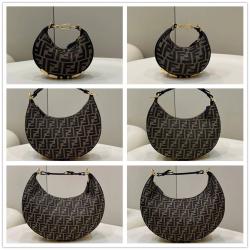 芬迪上海专卖店FENDI 8BR799/8BR798/7AS089 Fendigraphy 老花月牙包腋下包