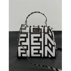 芬迪8BN244 FEND1 x marc Jacobs联名PEEKABOO ICONIC小猫包