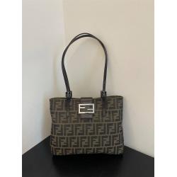 FENDI芬迪中古vintage 老花托特包通勤包5094