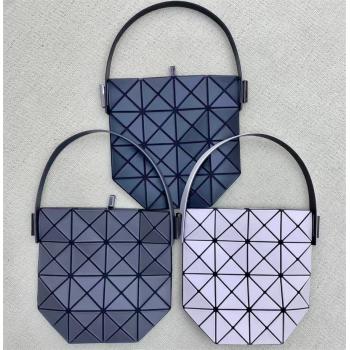 Issey Miyake三宅一生官网4×4格手提水桶包单肩腋下包