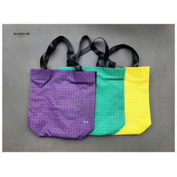 Issey Miyake三宅一生官网正品KURO CART双拼色托特包购物袋