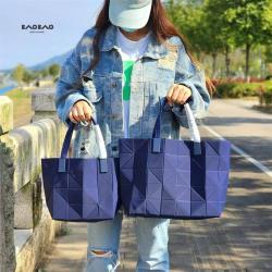 ISSEY MIYAKE三宅一生女包TRACK系列反贴布包托特包购物袋