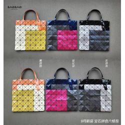 ISSEY MIYAKE三宅一生口袋款拼色Multicolor Tres六格6格宝石包