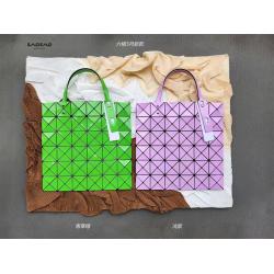 ISSEY MIYAKE三宅一生LUCENT系列亮面六格6格托特包