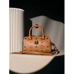 MCM AREN VISETOS ORIGINAL迷你波士顿枕头包MWBAASE03