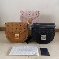 mcm牌子属于什么档次Patricia Visetos小号马鞍包MWSAAPA01