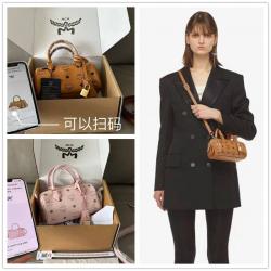mcm的包包什么档次ELLA VISETOS迷你波士顿枕头包MWBESEA01