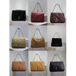 YSL圣罗兰中国官网742431 LARGE JAMIE 4.3绒面羊皮革手袋