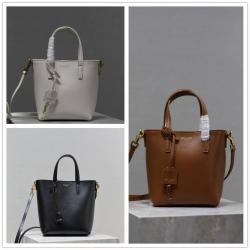 YSL圣罗兰中国官网773995/712367 SHOPPING 迷你皮革托特包购物袋