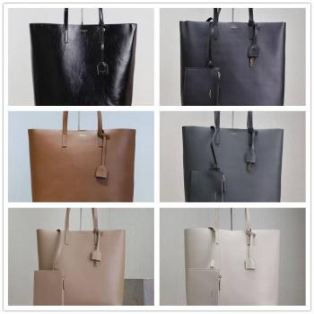 YSL香港官网圣罗兰600306 SHOPPING 皮革手袋竖款购物袋托特包