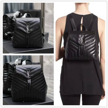 YSL圣罗兰中国官网516272/506273 LOULOU Monogram Y型绗缝双肩包